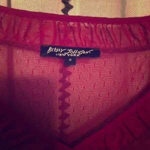 Betsey Johnson Fuchsia Lace Dress